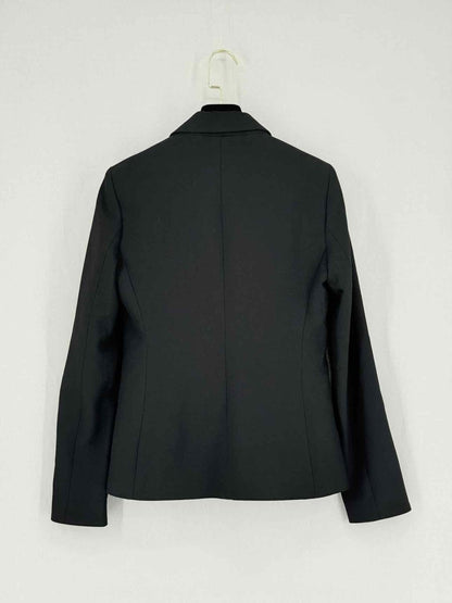 Pre - loved MAJE Black Size US 6 Jacket at Reems Closet