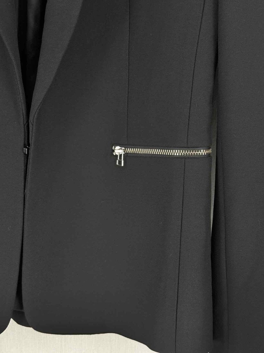 Pre - loved MAJE Black Size US 6 Jacket at Reems Closet