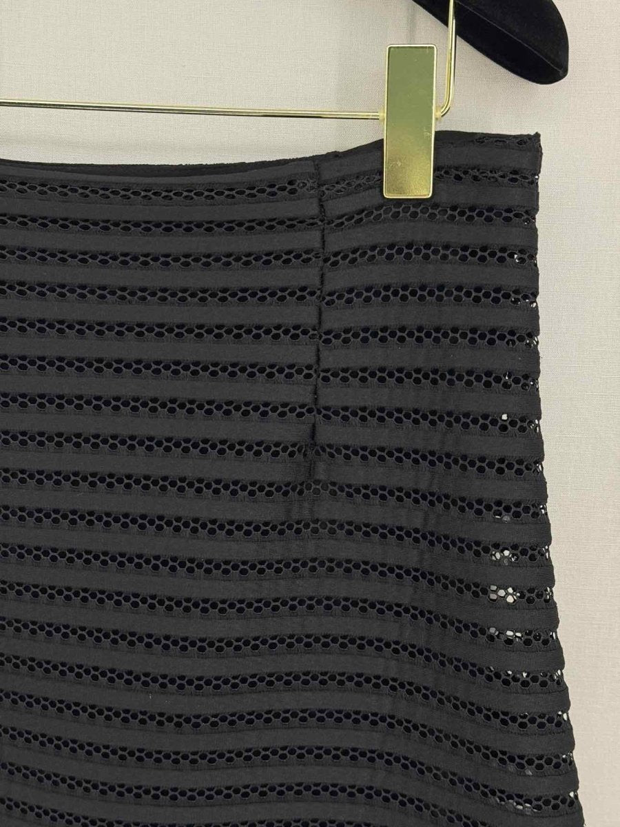 Pre-loved MAJE Black Size US 8 Long Skirt at Reems Closet