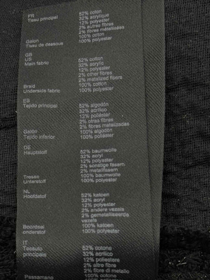 Pre - loved MAJE Black Tweed Size Small Short Dress at Reems Closet