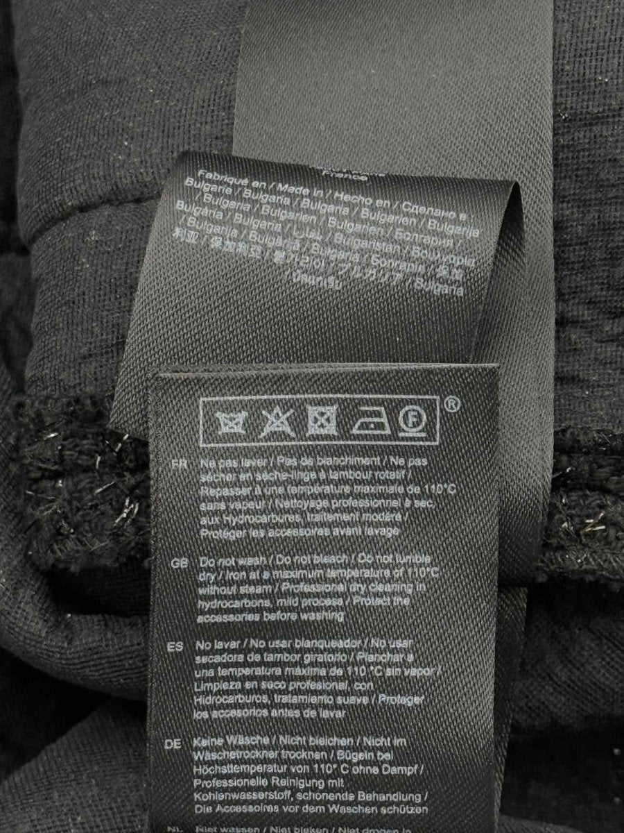 Pre - loved MAJE Black Tweed Size Small Short Dress at Reems Closet