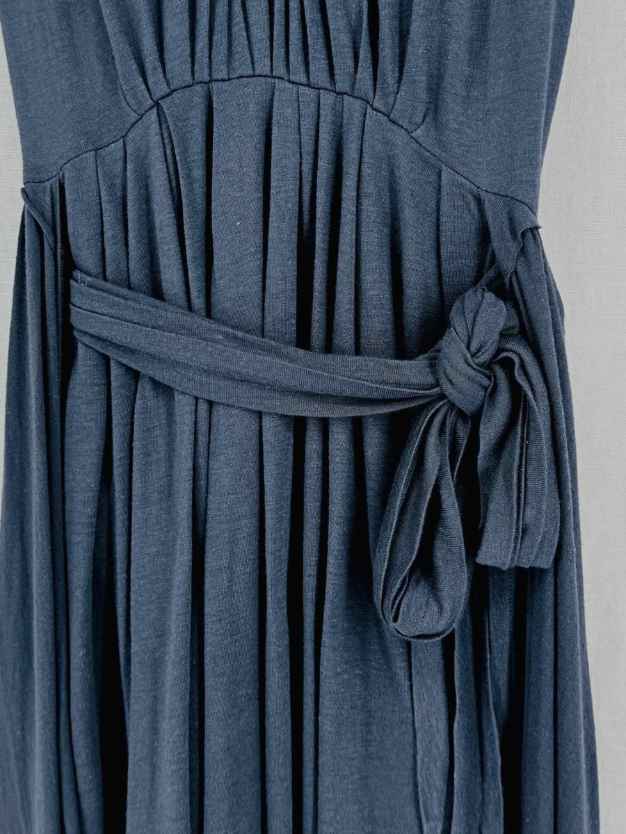 Pre-loved MAJE Blue Size Small Short Dress at Reems Closet