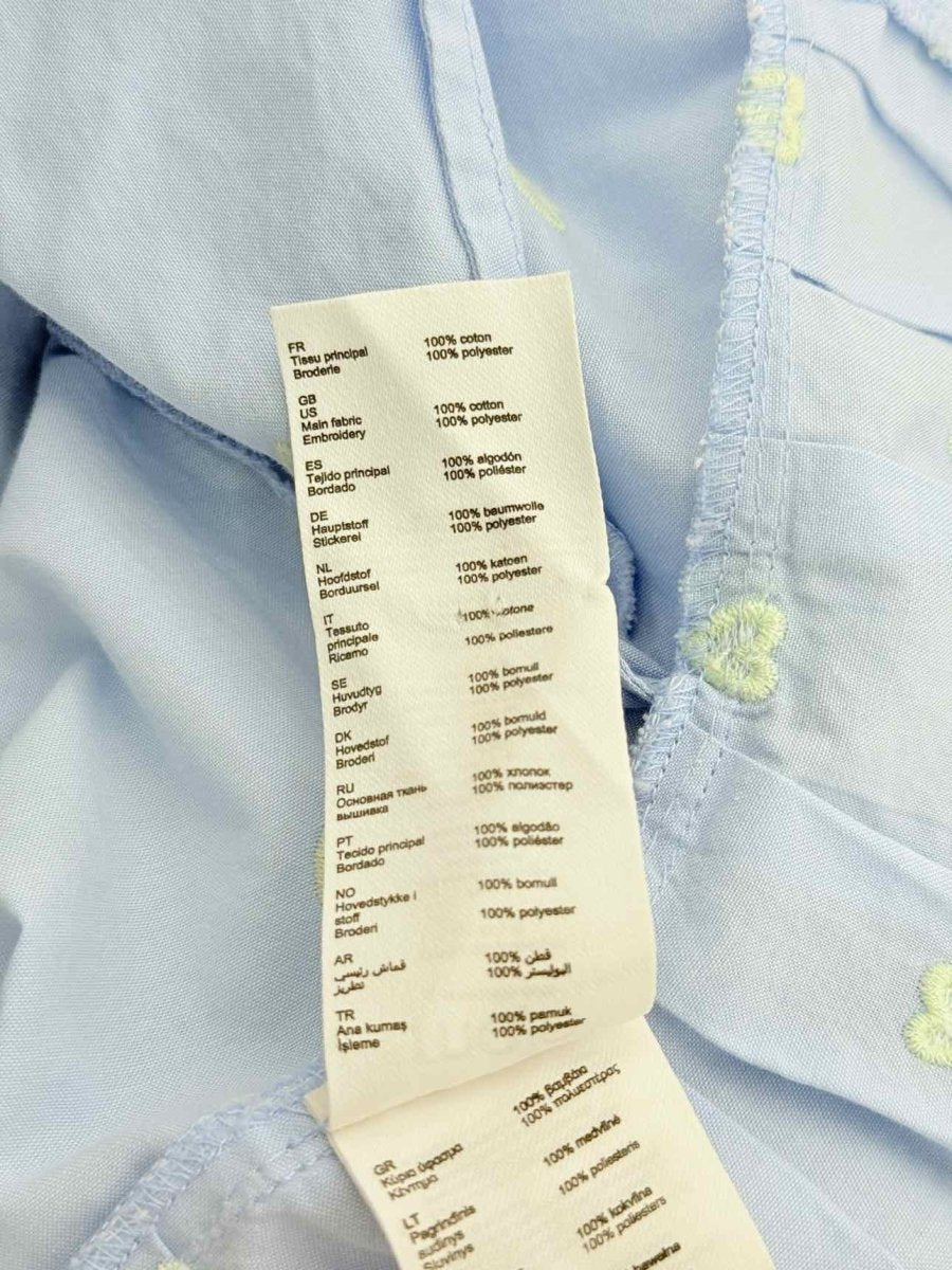 Pre - loved MAJE Blue Size US 6 Short Dress at Reems Closet