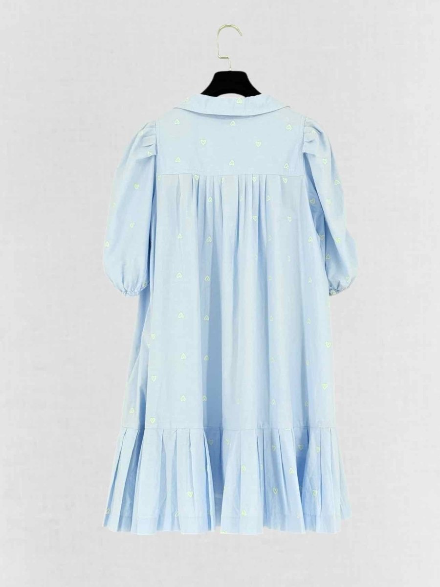 Pre - loved MAJE Blue Size US 6 Short Dress at Reems Closet