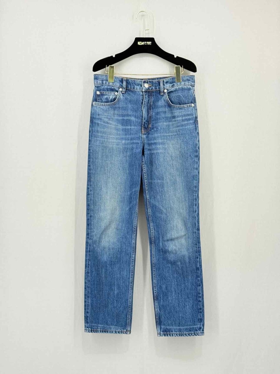 Pre - loved MAJE Blue Washed Size 30 Jeans at Reems Closet