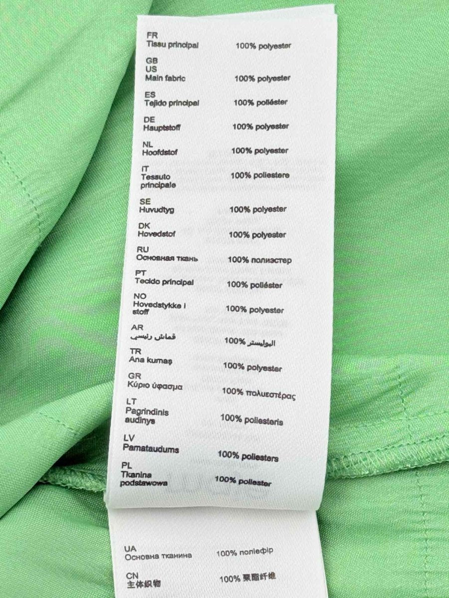 Pre - loved MAJE Green Size US 8 Short Dress at Reems Closet