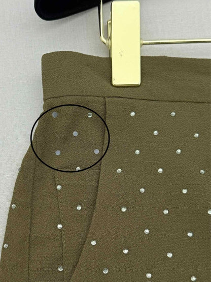 Pre - loved MAJE Khaki Size US 4 Shorts at Reems Closet