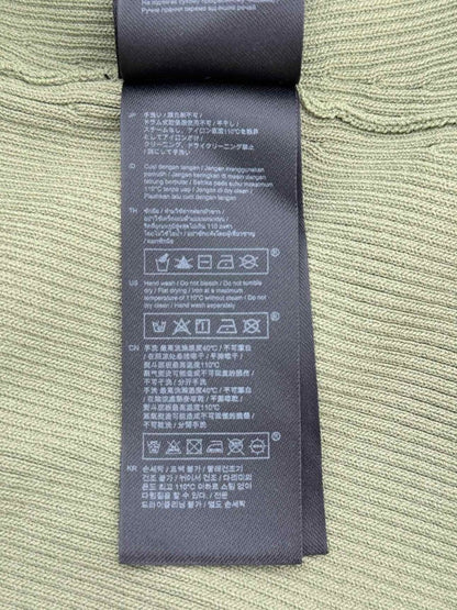 Pre - loved MAJE Knit Khaki Size US 8 Short Dress at Reems Closet