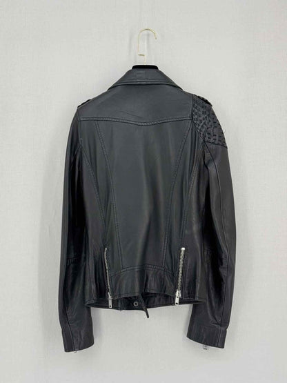 Pre-loved MAJE Madone Black Size US 6 Jacket at Reems Closet