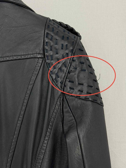 Pre-loved MAJE Madone Black Size US 6 Jacket at Reems Closet