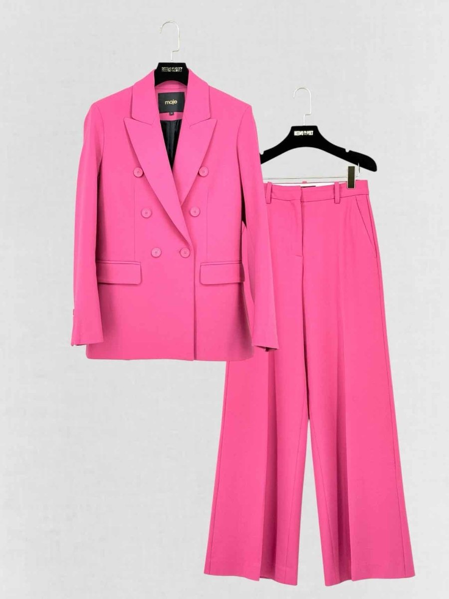 Pre - loved MAJE Pink Size US 0 Outfit Set at Reems Closet
