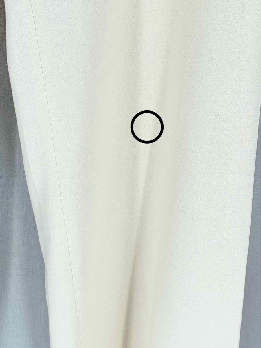 Pre - loved MAJE Tailored White Size US 4 Pants at Reems Closet