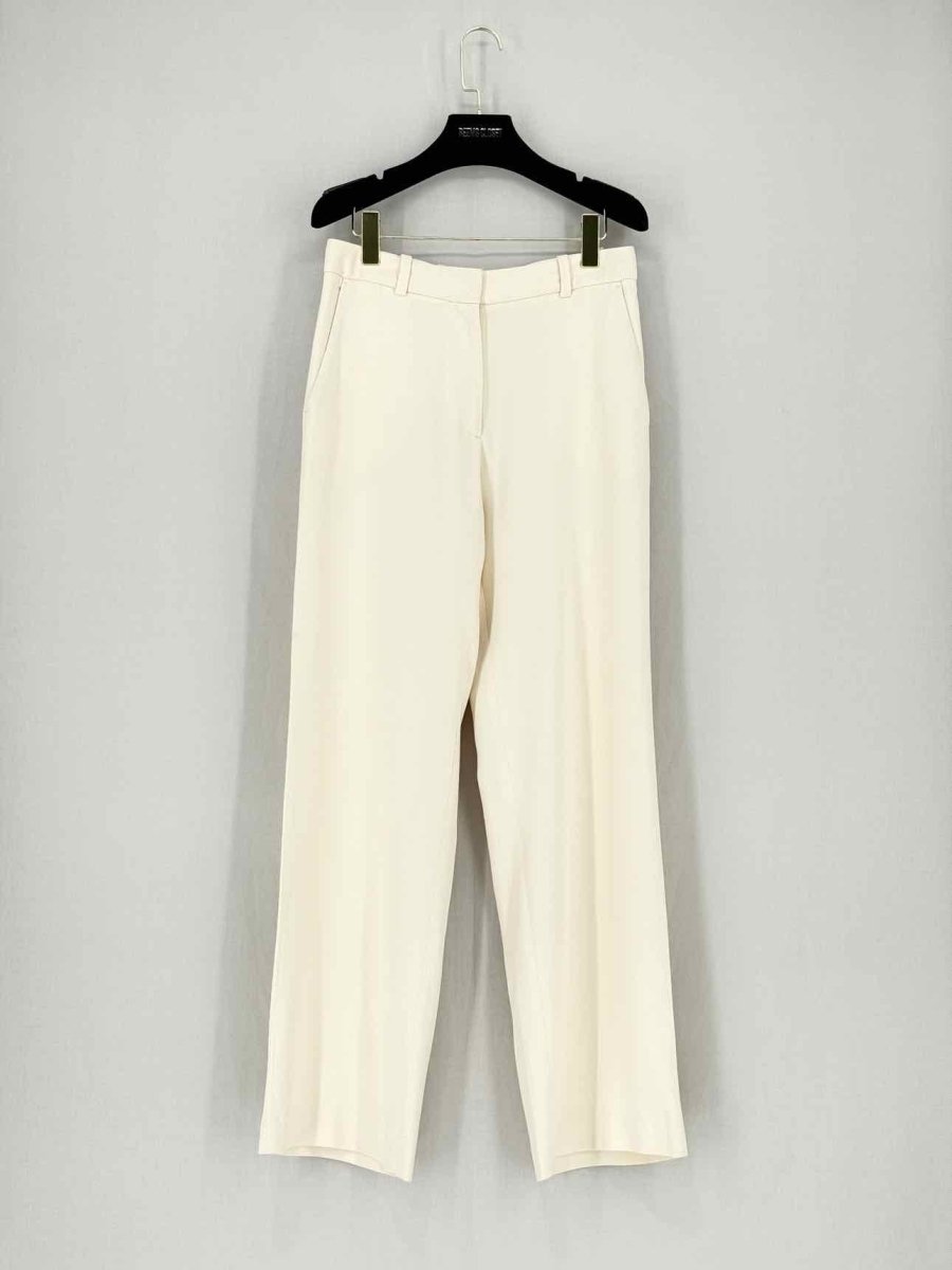 Pre - loved MAJE Tailored White Size US 4 Pants at Reems Closet
