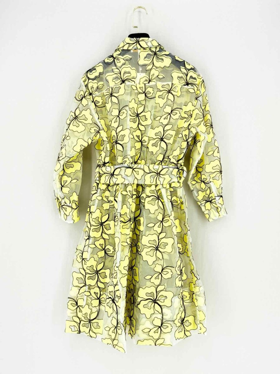 Pre - loved MAJE Yellow Multicolor Size Small Knee Length Dress at Reems Closet