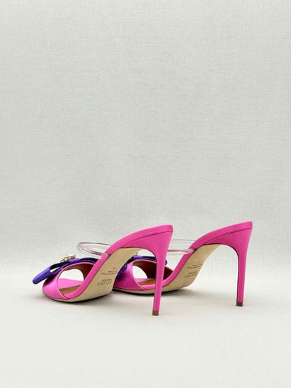 Pre-loved MALONE SOULIERS EA7 Purple & Pink Size EU 37.5 Mules at Reems Closet