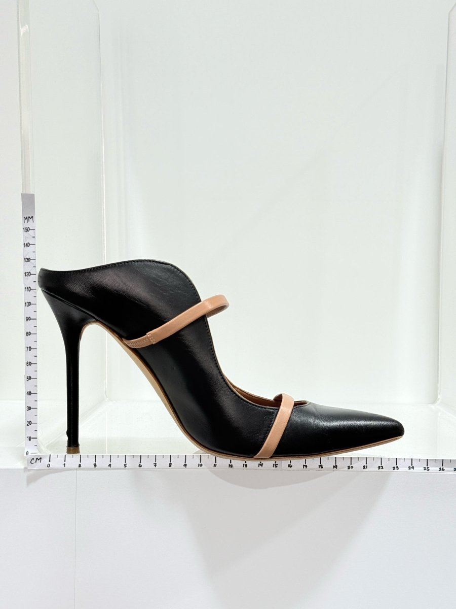 Pre - loved MALONE SOULIERS Maureen Black Size EU 41 Heeled Shoes at Reems Closet