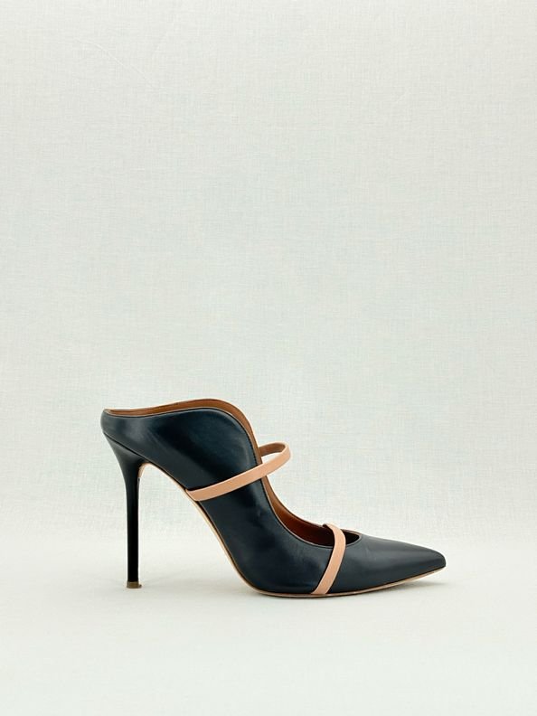 Pre - loved MALONE SOULIERS Maureen Black Size EU 41 Heeled Shoes at Reems Closet