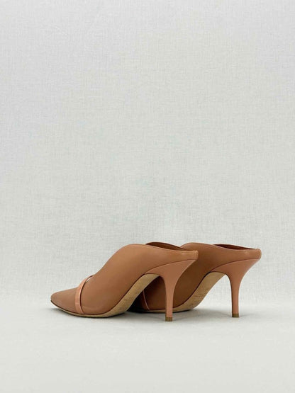 Pre - loved MALONE SOULIERS Nude Size EU 38.5 Mules at Reems Closet