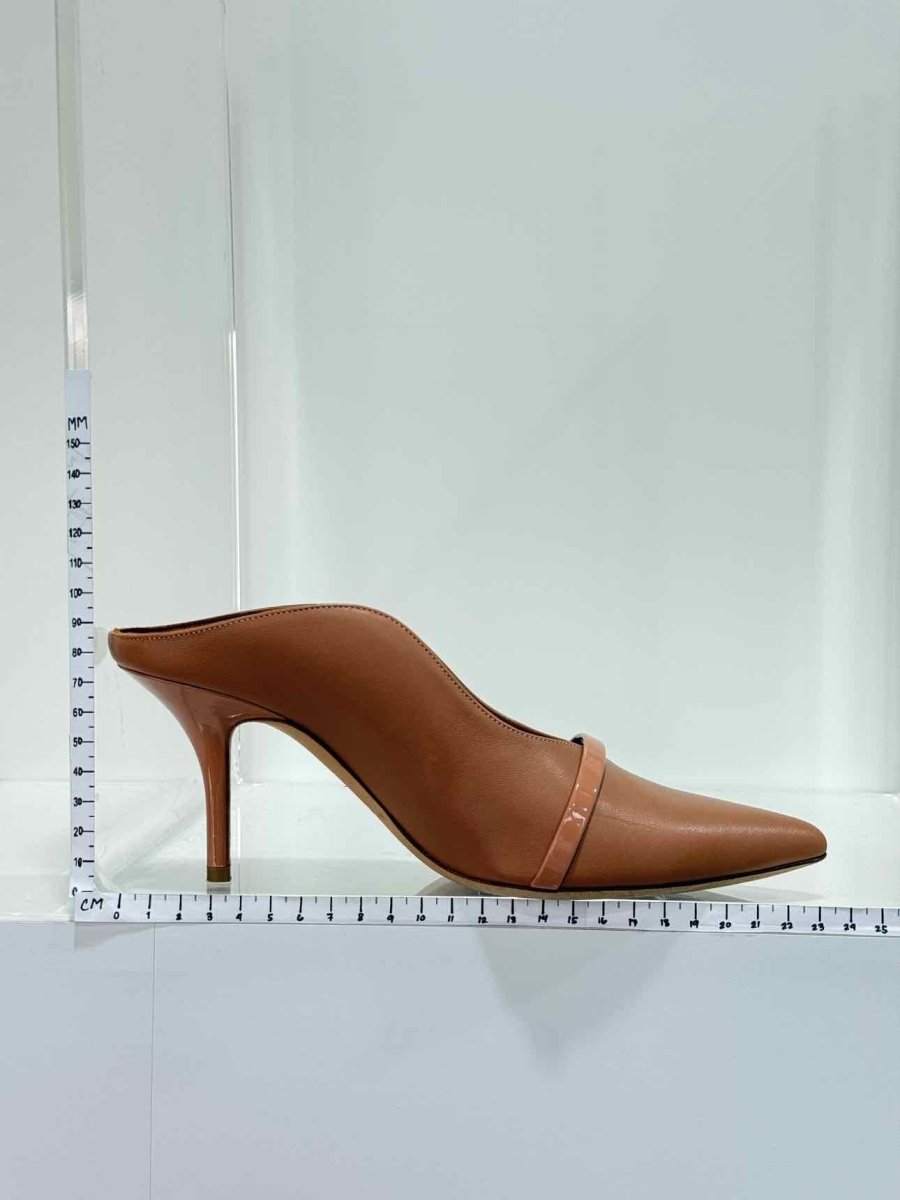 Pre - loved MALONE SOULIERS Nude Size EU 38.5 Mules at Reems Closet