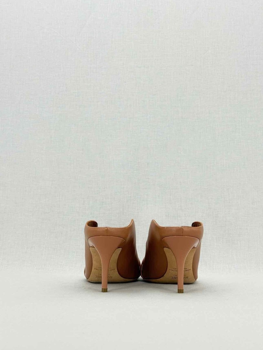 Pre - loved MALONE SOULIERS Nude Size EU 38.5 Mules at Reems Closet