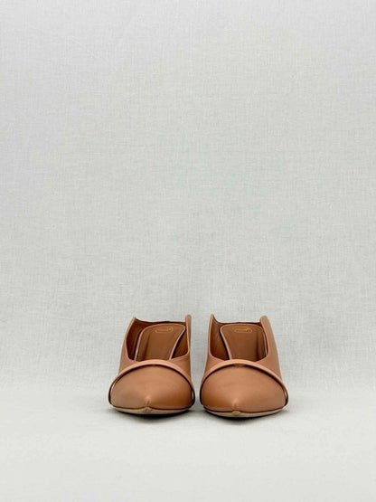 Pre - loved MALONE SOULIERS Nude Size EU 38.5 Mules at Reems Closet