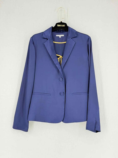Pre - loved MANAS Blue Size US 10 Jacket & Pants Outfit at Reems Closet