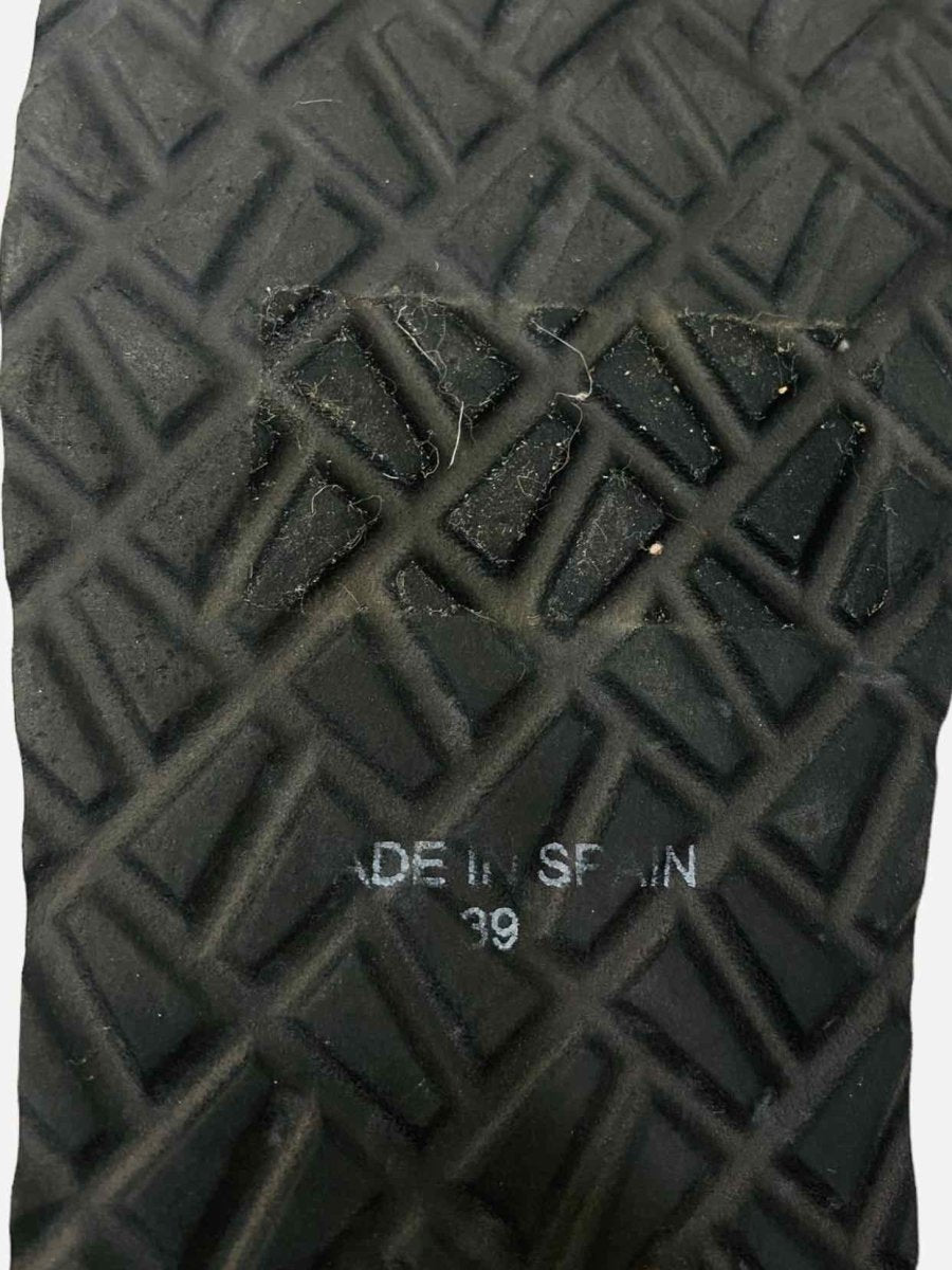 Pre - loved MANEBI Espadrille Metallic Pink Size EU 39 Sandals at Reems Closet