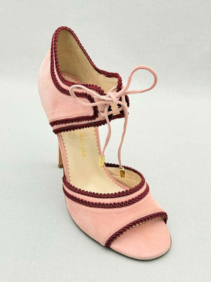 Pre - loved MANFREDI MANARA Size EU 39 Heeled Sandals at Reems Closet