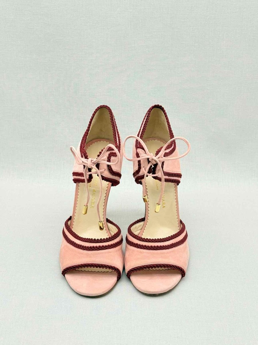 Pre - loved MANFREDI MANARA Size EU 39 Heeled Sandals at Reems Closet