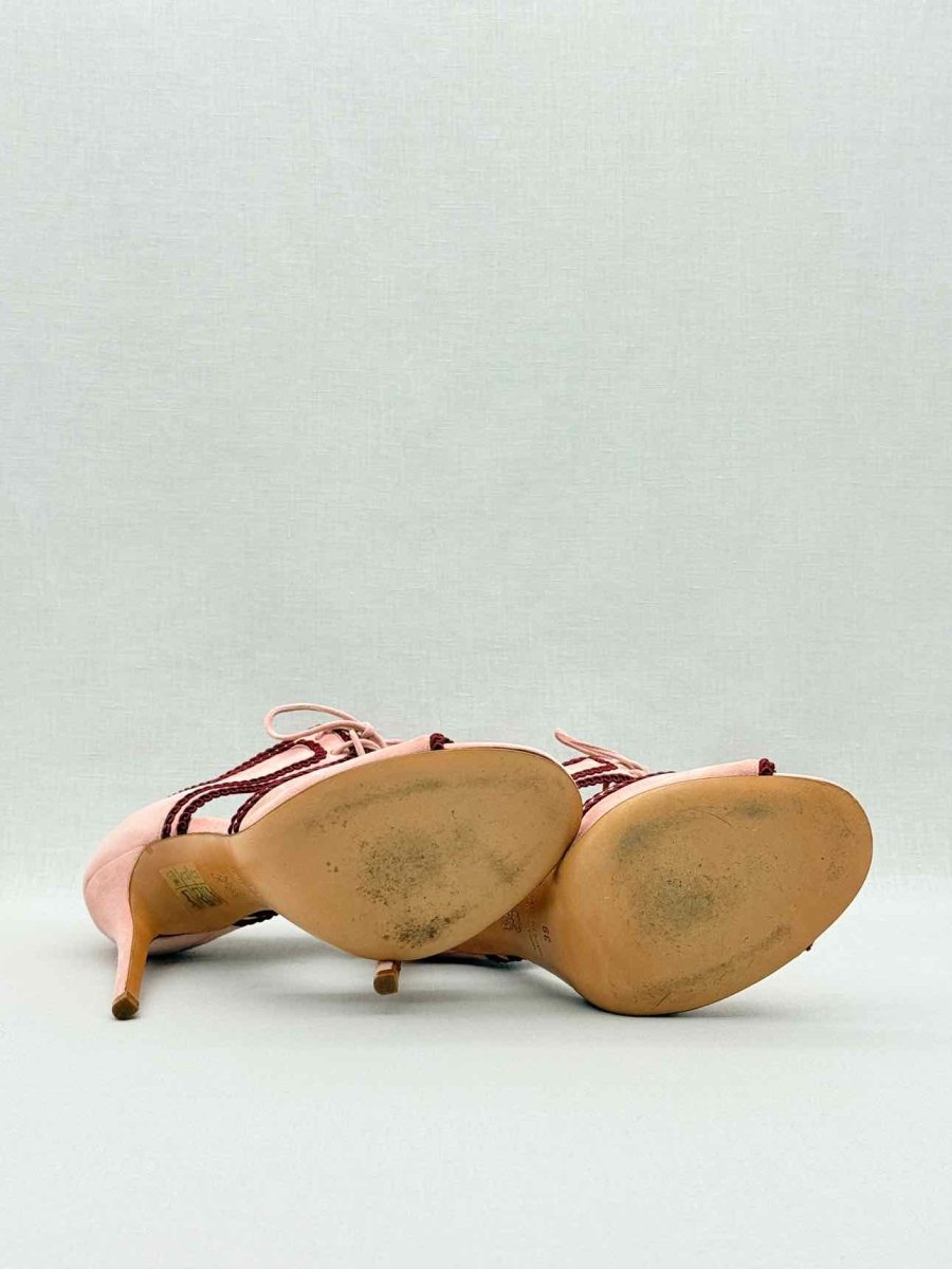 Pre - loved MANFREDI MANARA Size EU 39 Heeled Sandals at Reems Closet