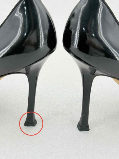 Pre - loved MANOLO BLAHNIK Black Size EU 40.5 Pumps at Reems Closet