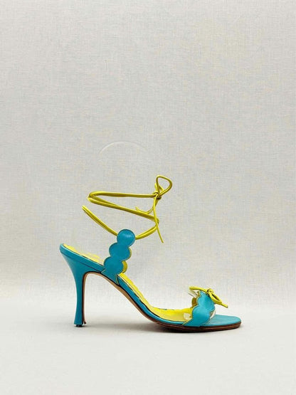 Pre - loved MANOLO BLAHNIK Size EU 36 Heeled Sandals at Reems Closet