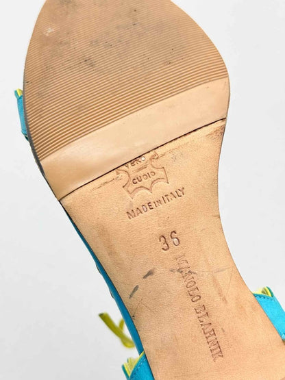 Pre - loved MANOLO BLAHNIK Size EU 36 Heeled Sandals at Reems Closet