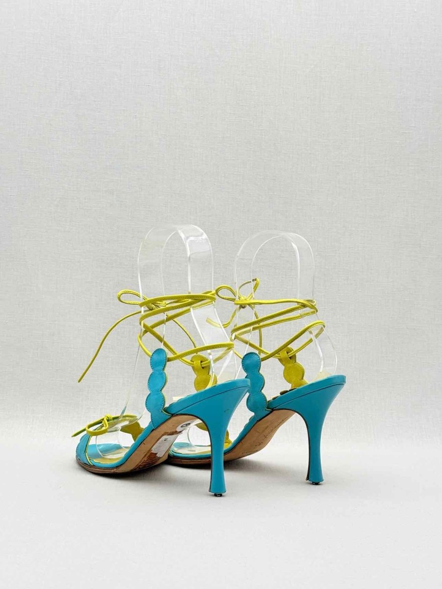 Pre - loved MANOLO BLAHNIK Size EU 36 Heeled Sandals at Reems Closet