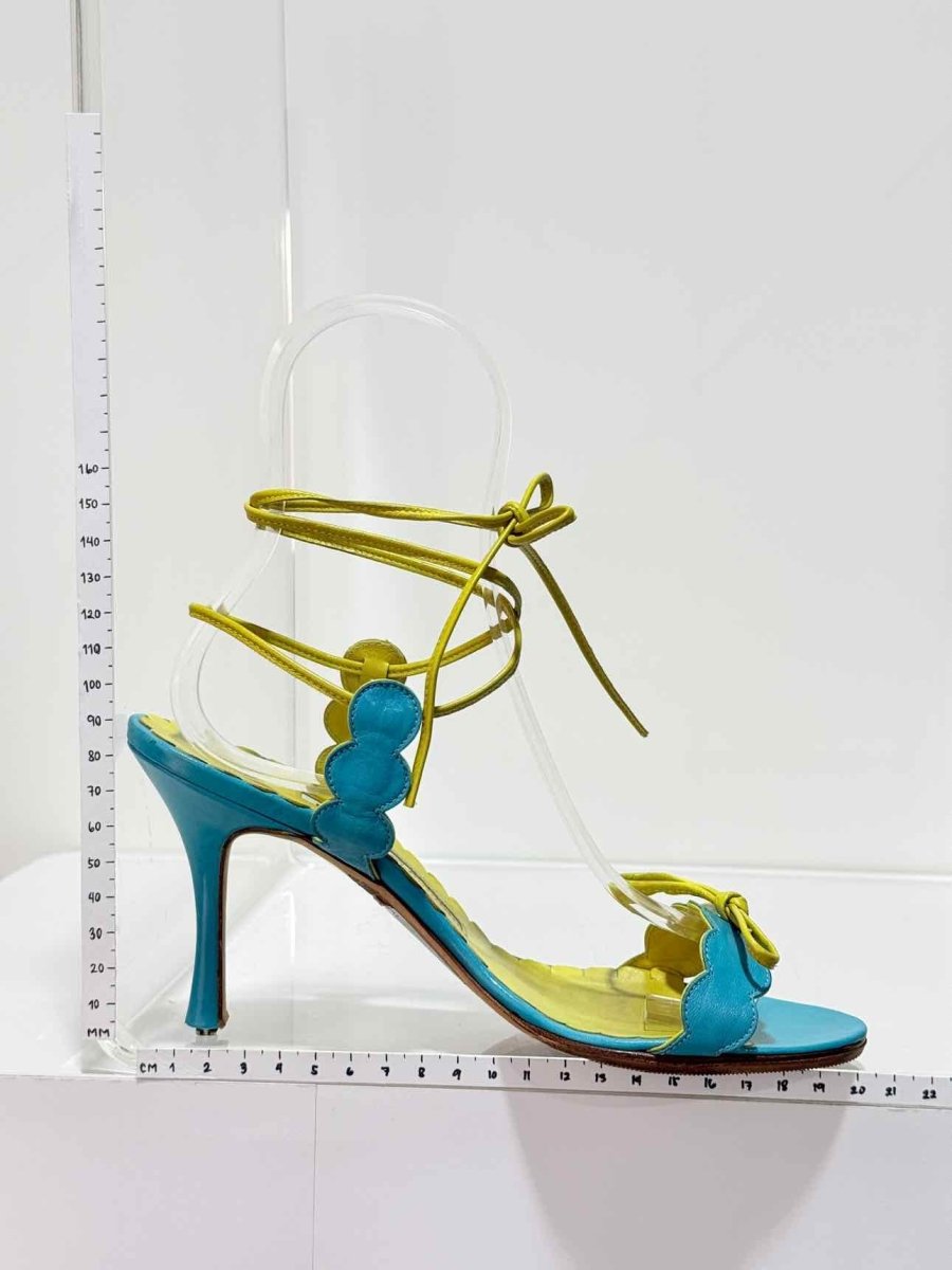 Pre - loved MANOLO BLAHNIK Size EU 36 Heeled Sandals at Reems Closet