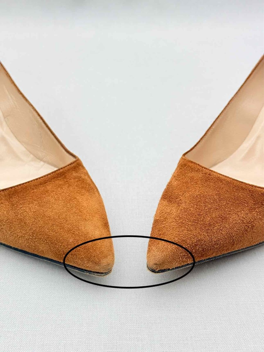 Pre-loved MANOLO BLAHNIK Srila Brown Size EU 36 Pumps at Reems Closet