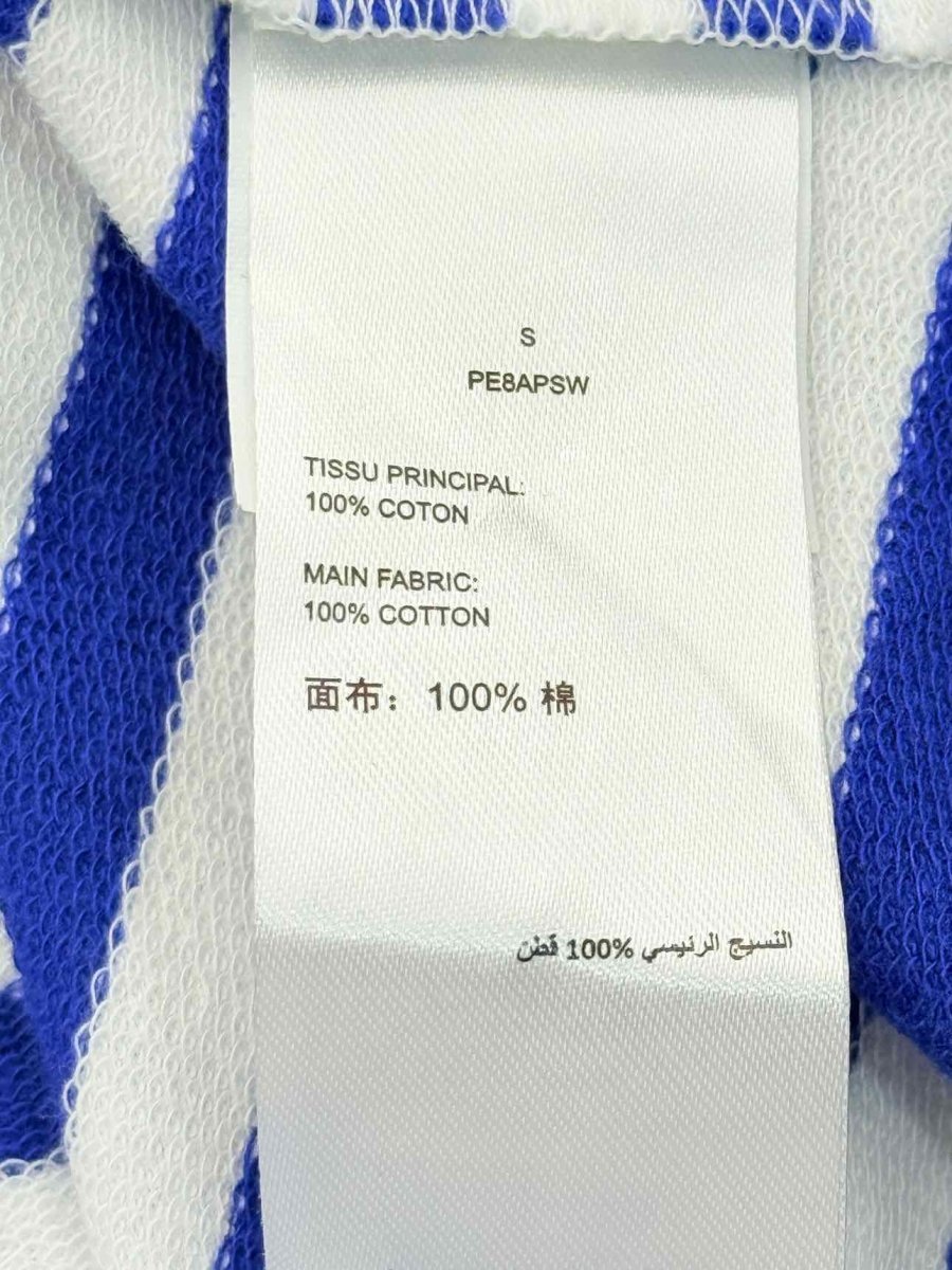 Pre - loved MANOUSH Blue & White Striped Size Small Top at Reems Closet
