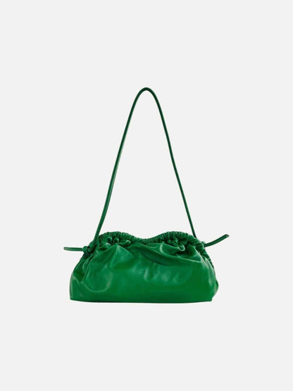 Pre - loved MANSUR GAVRIEL Green Clutch at Reems Closet