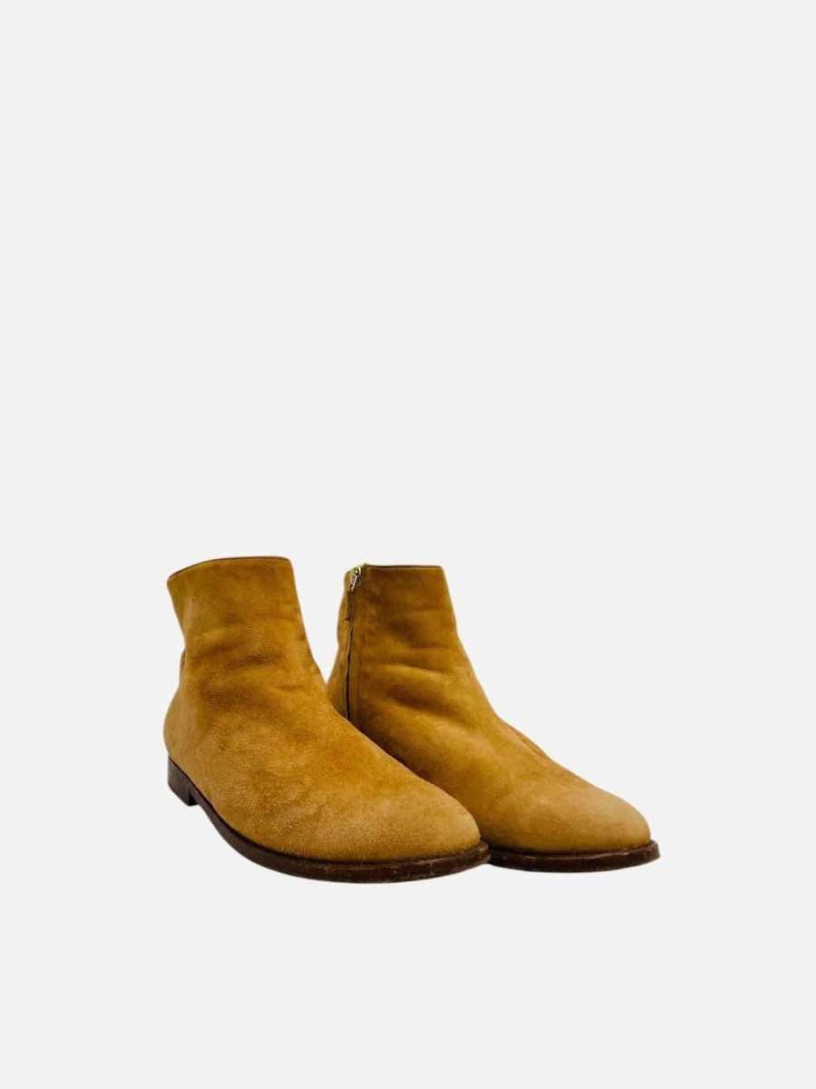 Pre - loved MANSUR GAVRIEL Tan Ankle Boots at Reems Closet