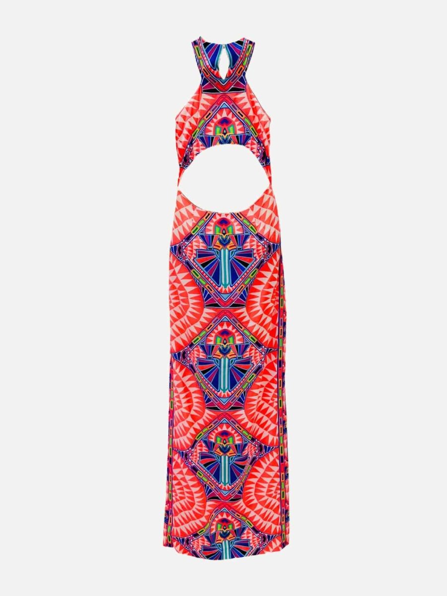MARA HOFFMAN Bodycon Printed Size US 6 Long Dress