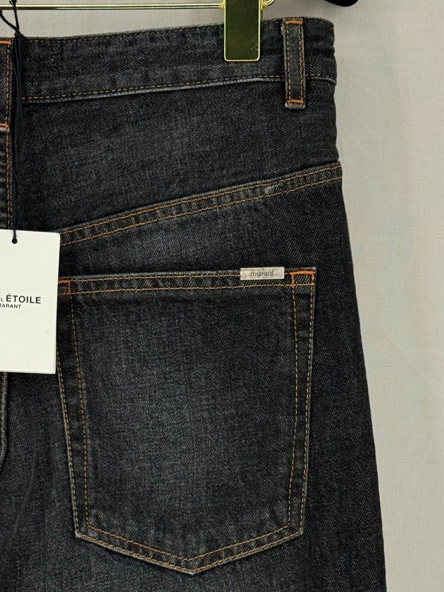 Pre - loved MARANT ETOILE Belden Black Size US 2 Jeans at Reems Closet