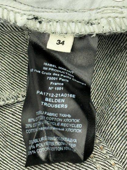 Pre - loved MARANT ETOILE Belden Black Size US 2 Jeans at Reems Closet