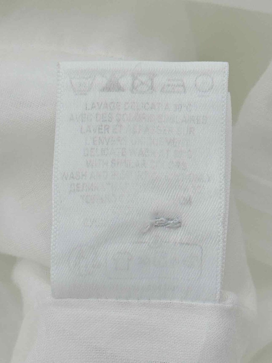 Pre - loved MARANT ETOILE Leoniza White Size US 8 Long Dress at Reems Closet