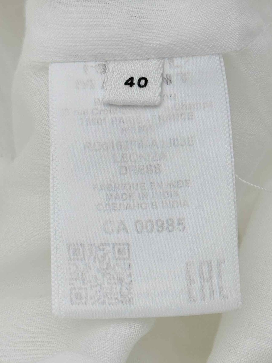 Pre - loved MARANT ETOILE Leoniza White Size US 8 Long Dress at Reems Closet