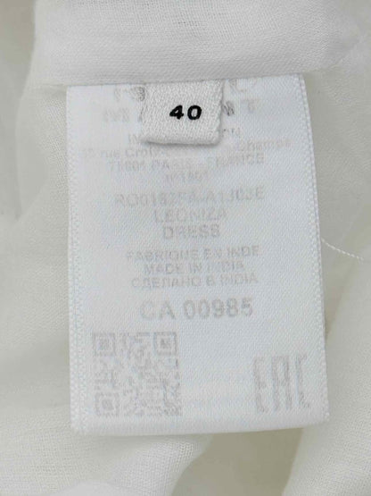 Pre - loved MARANT ETOILE Leoniza White Size US 8 Long Dress at Reems Closet