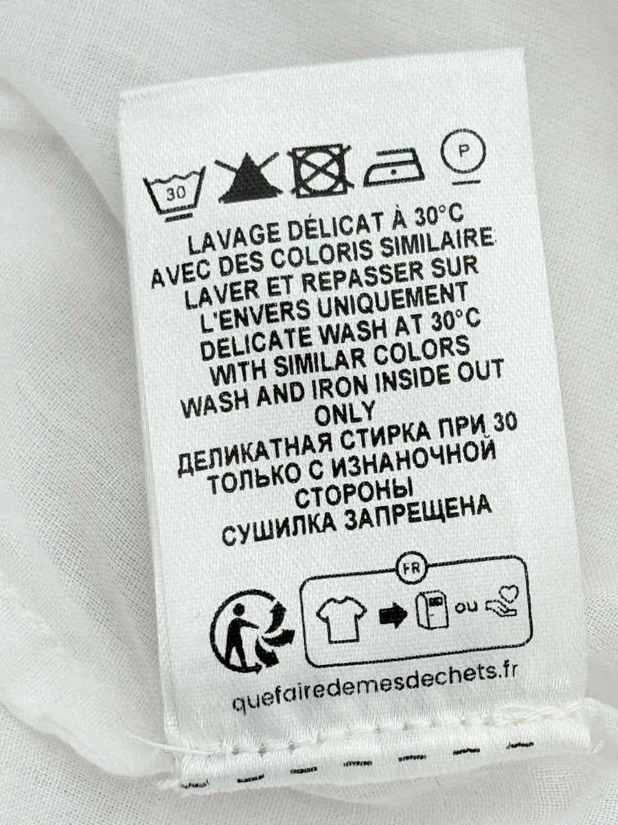 Pre - loved MARANT ETOILE White Size US 4 Blouse at Reems Closet