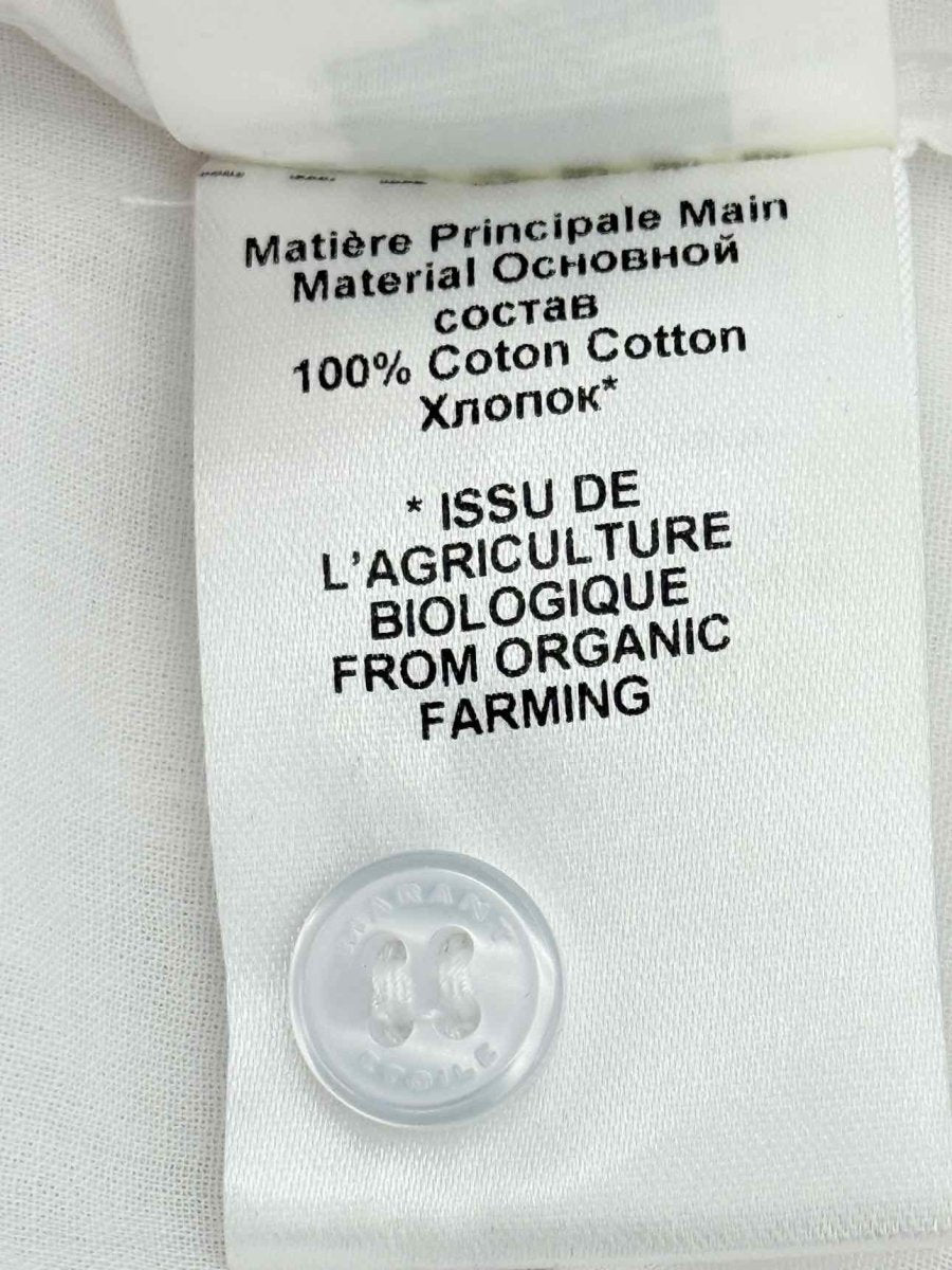 Pre - loved MARANT ETOILE White Size US 4 Blouse at Reems Closet