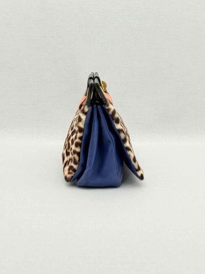 Pre - loved MARC BY MARC JACOBS Beige & Black Clutch at Reems Closet