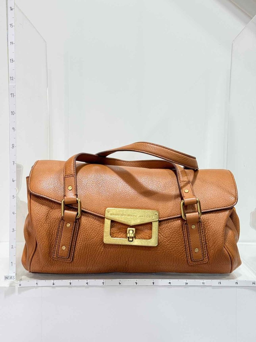 Pre - loved MARC BY MARC JACOBS Bianca Brown Satchel at Reems Closet