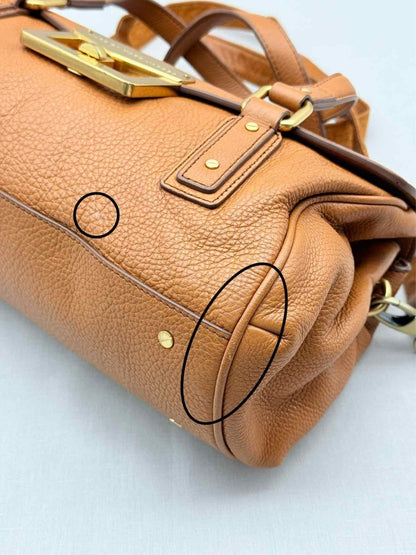 Pre - loved MARC BY MARC JACOBS Bianca Brown Satchel at Reems Closet